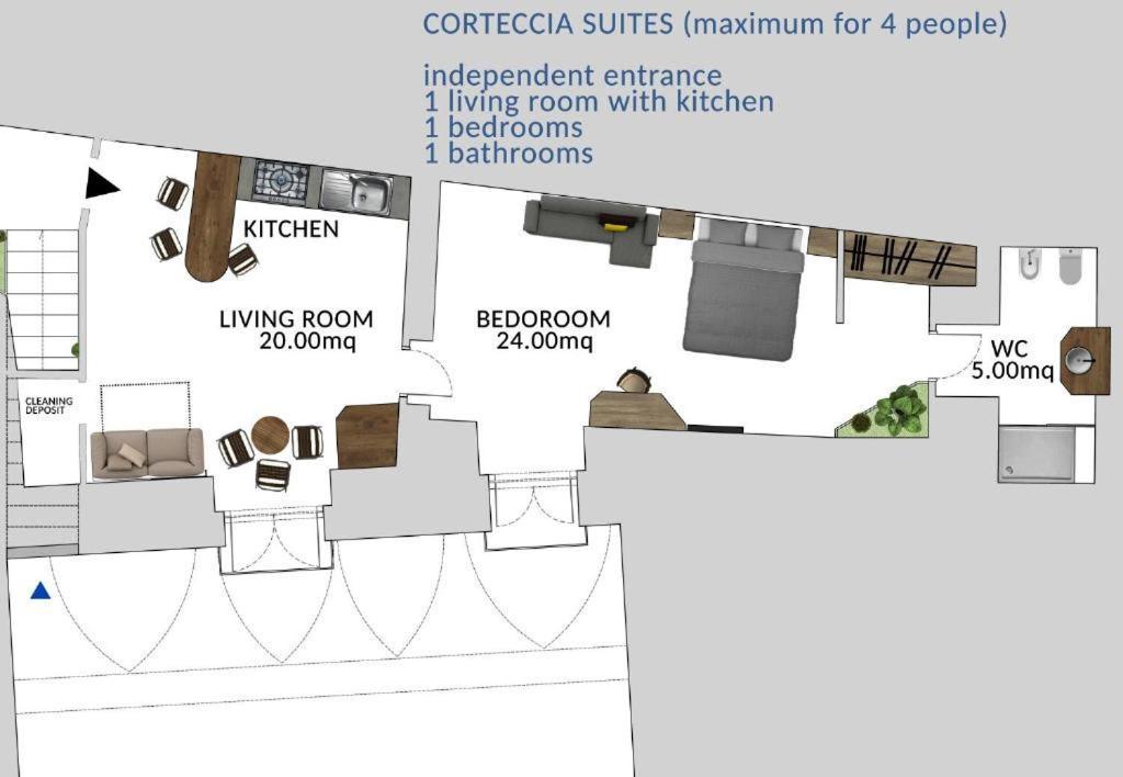 Legnosuites 3 Rooms 3 Bathrooms Group And Family By Houseinנאפולי מראה חיצוני תמונה